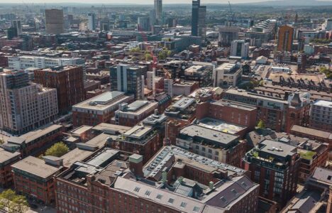Manchester-Aerial-View