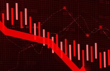 Arrow-down-decrease-decline
