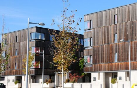 A UK student accommodation block where short supply has led to high investment demand for PBSA