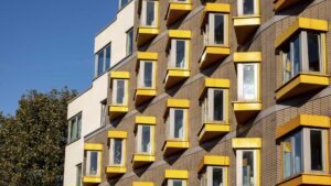 Exterior of UK student accommodation property in high-demand for PBSA investment