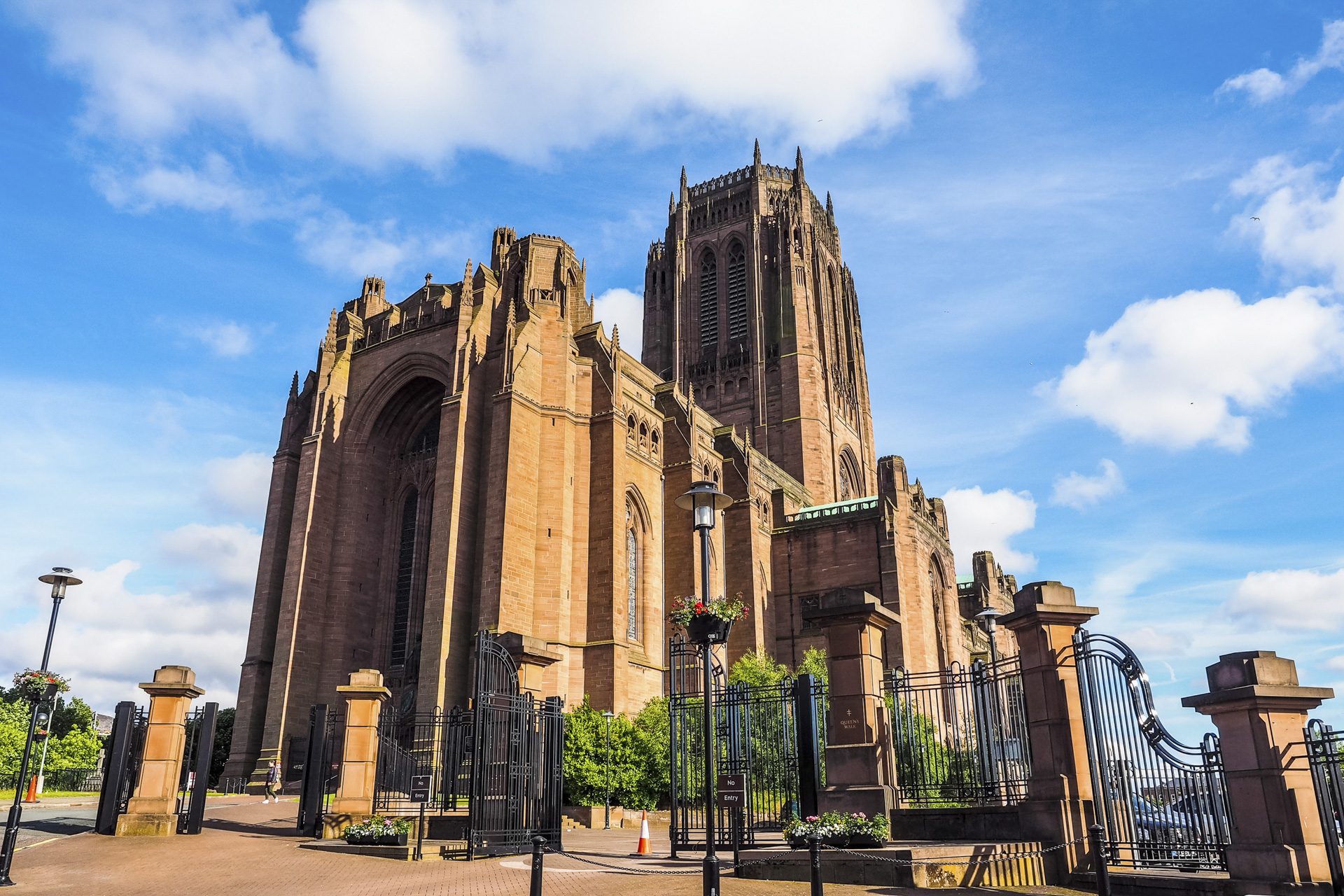 Anglican Cathedral in Liverpool, UK where property growth is attracting investors