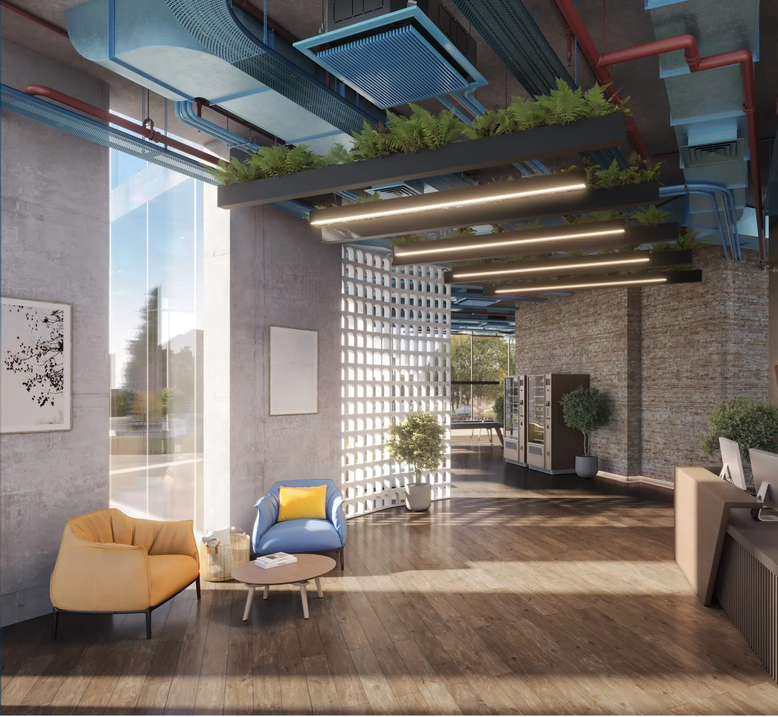 Langford Tower work from home space