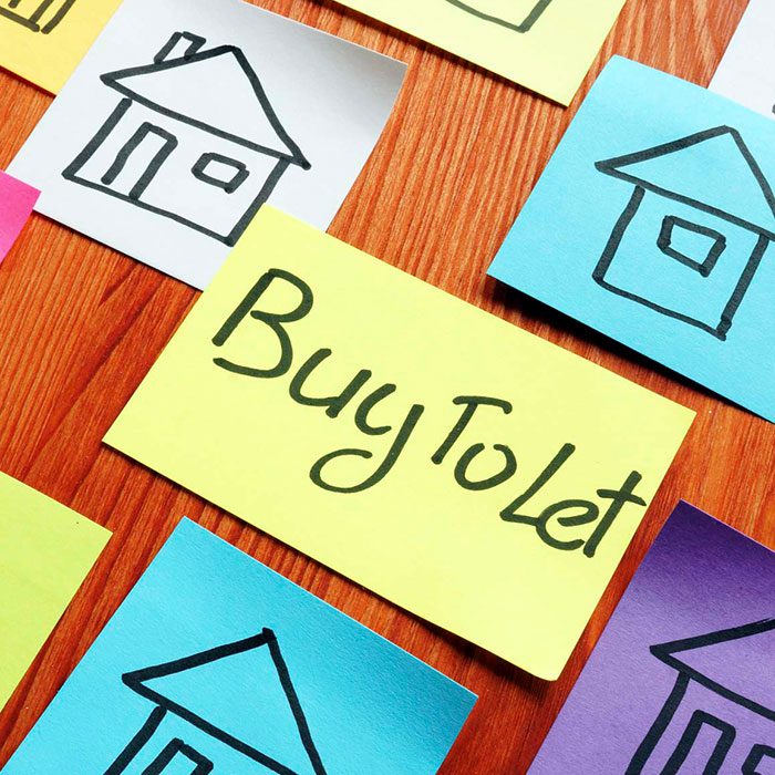 Buy-to-Let sticky note