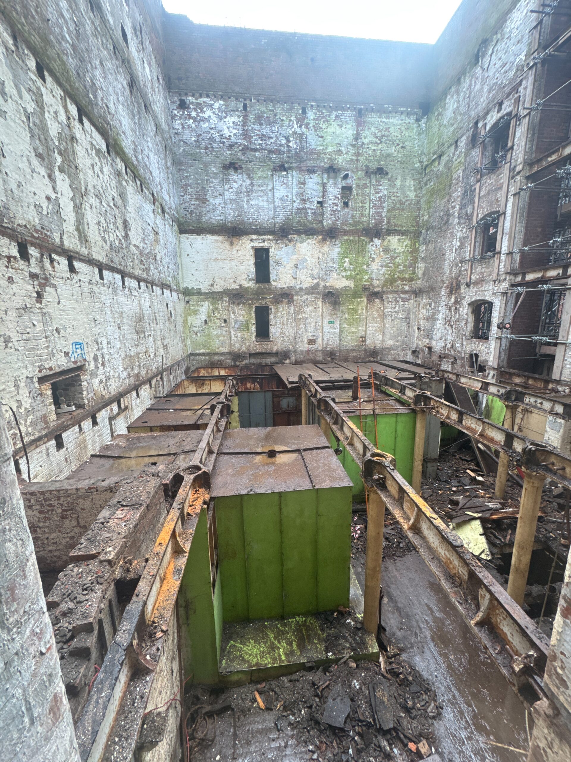 Image showing construction progress at Central Park Liverpool development