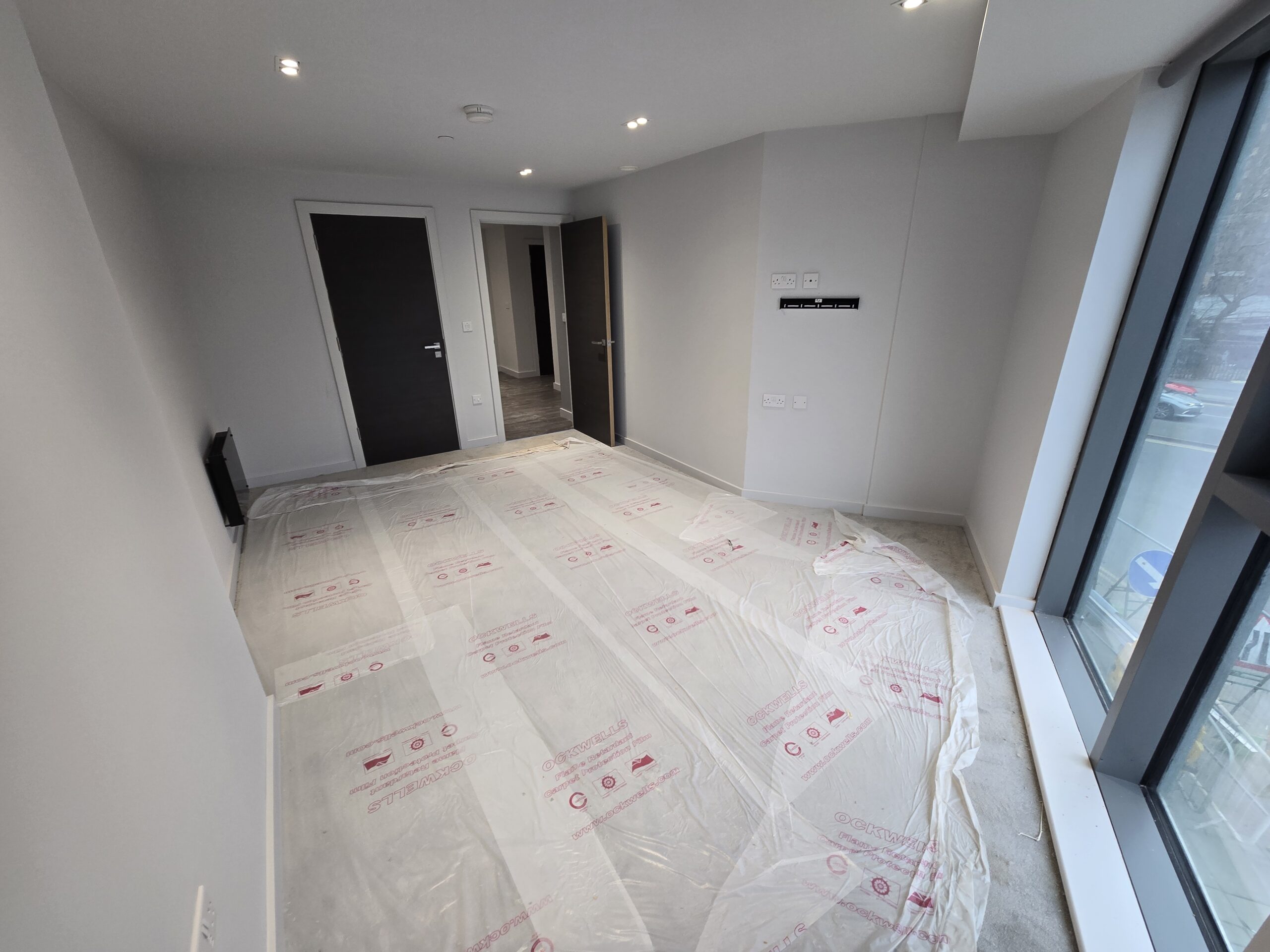 Image of construction progress at One Park Lane development, Liverpool