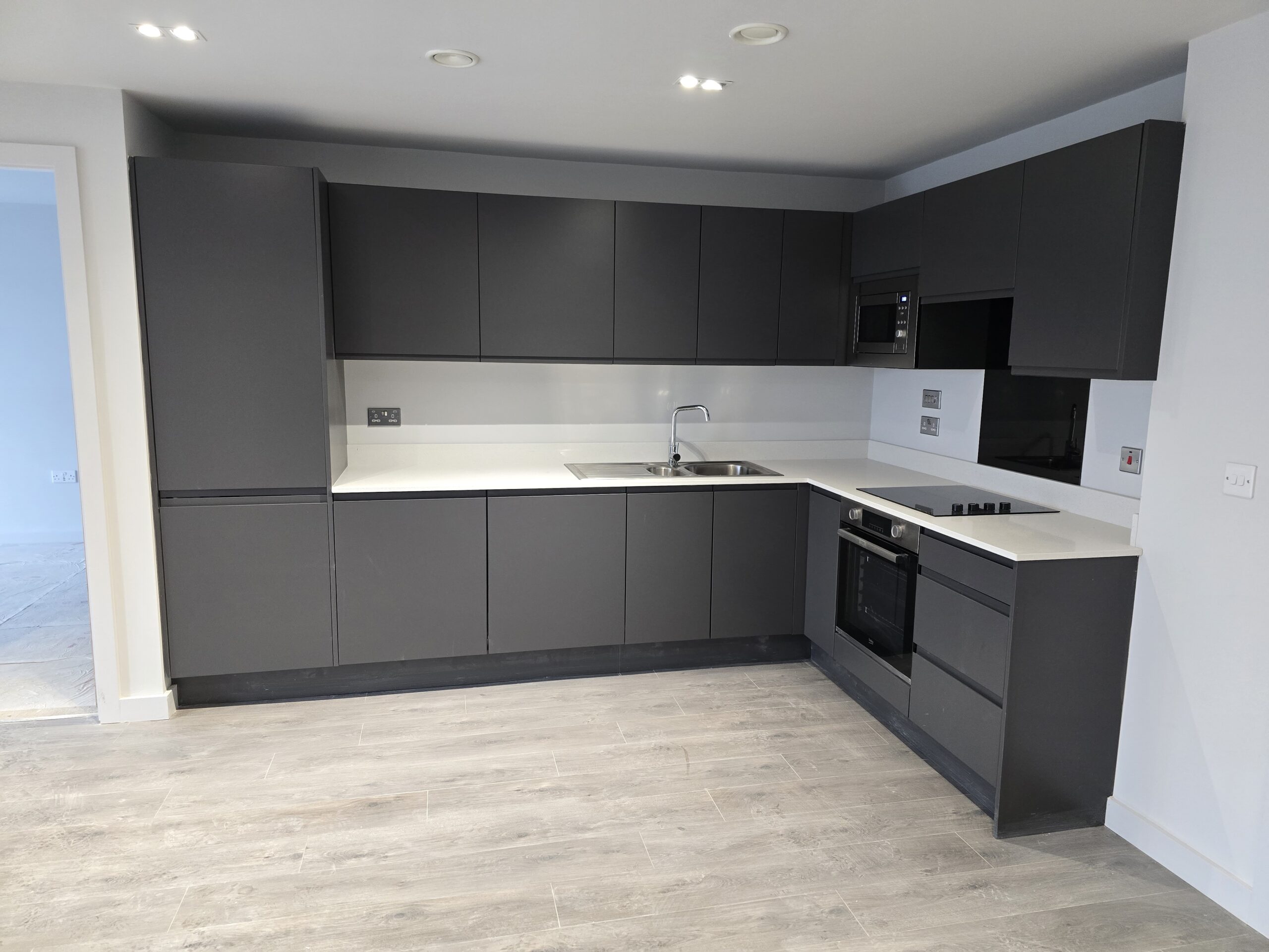 Image of construction progress at One Park Lane development, Liverpool