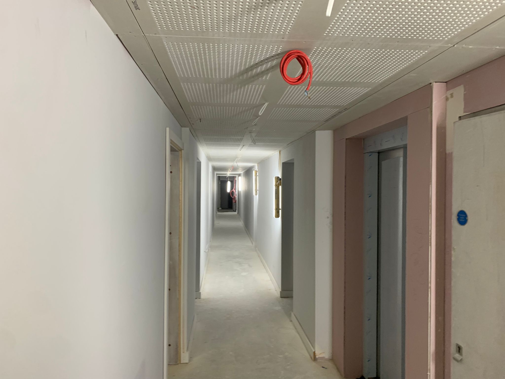 Image showing construction progress at the Hive Luton development