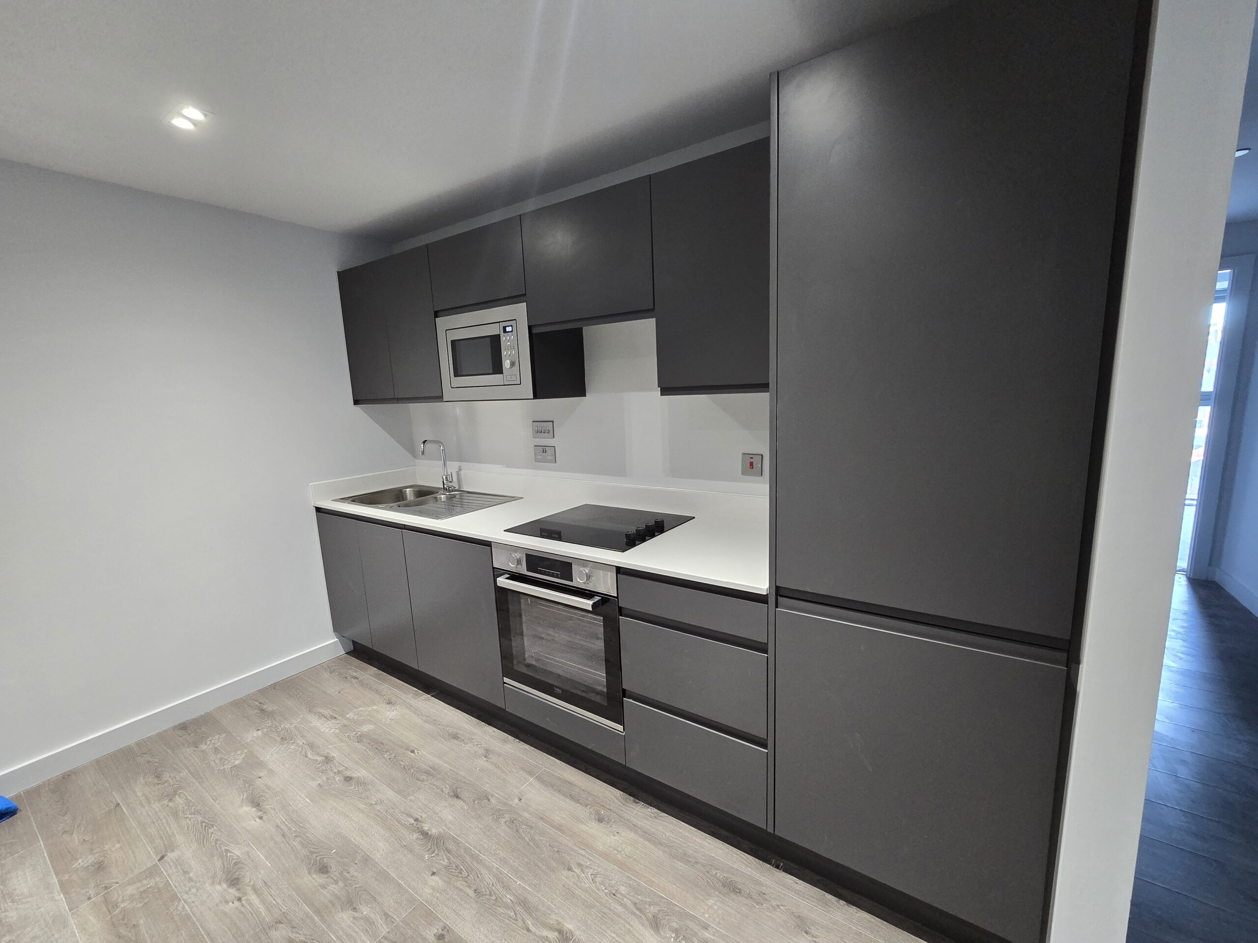 One Park Lane construction update kitchen