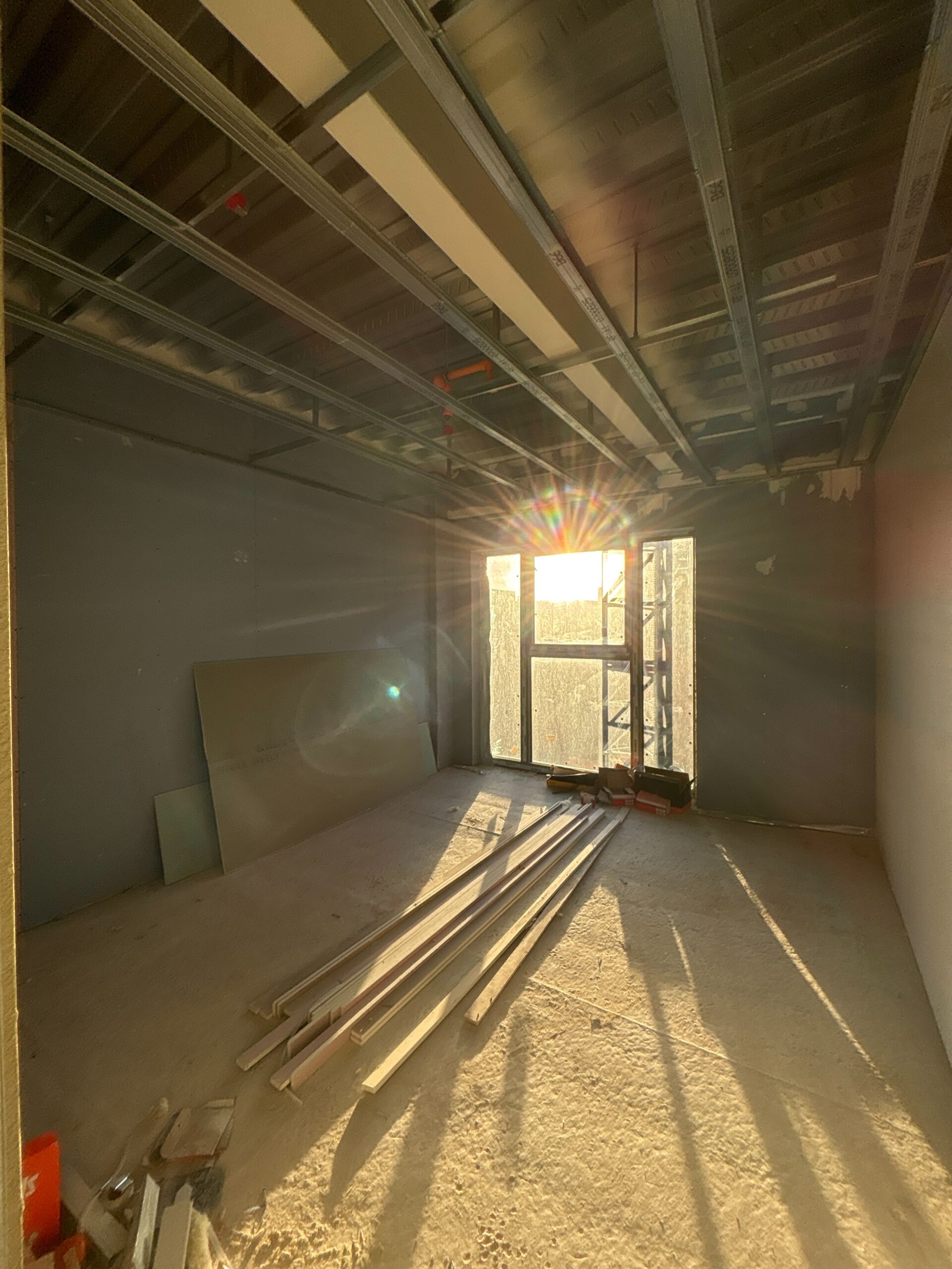 Construction progress at Central Park development Liverpool