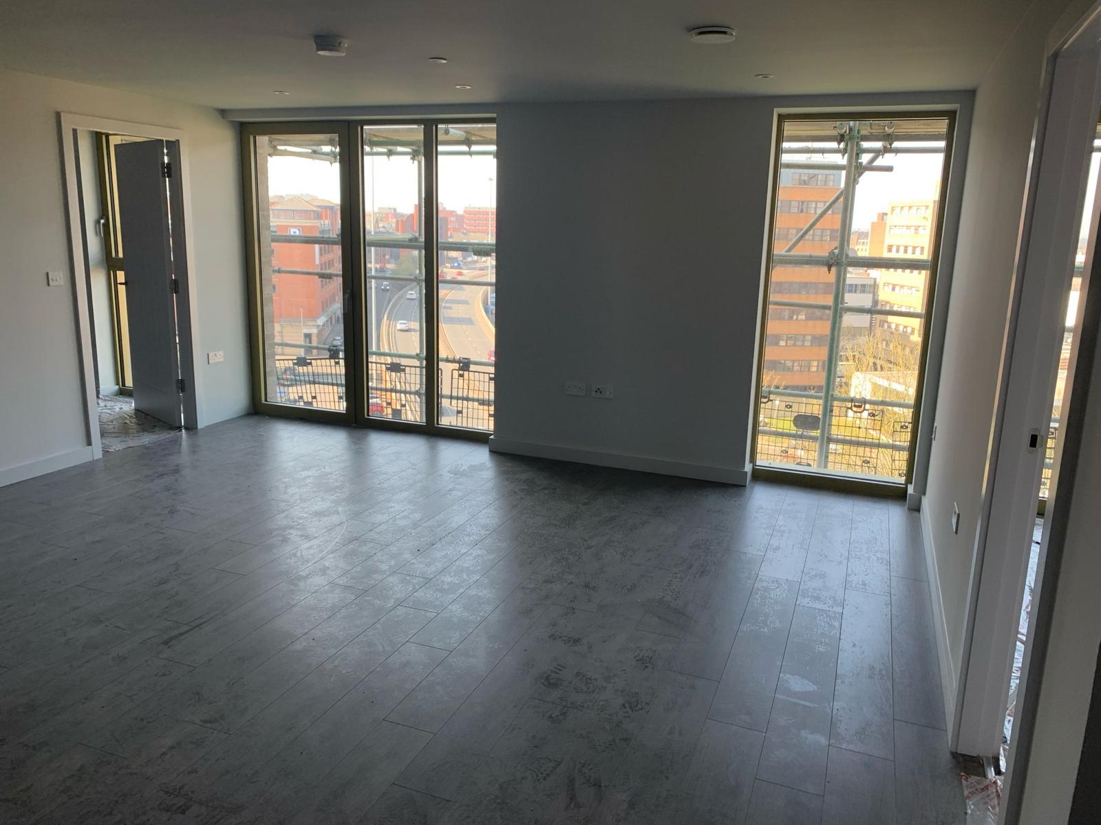 Construction progress photo for the Hive Luton