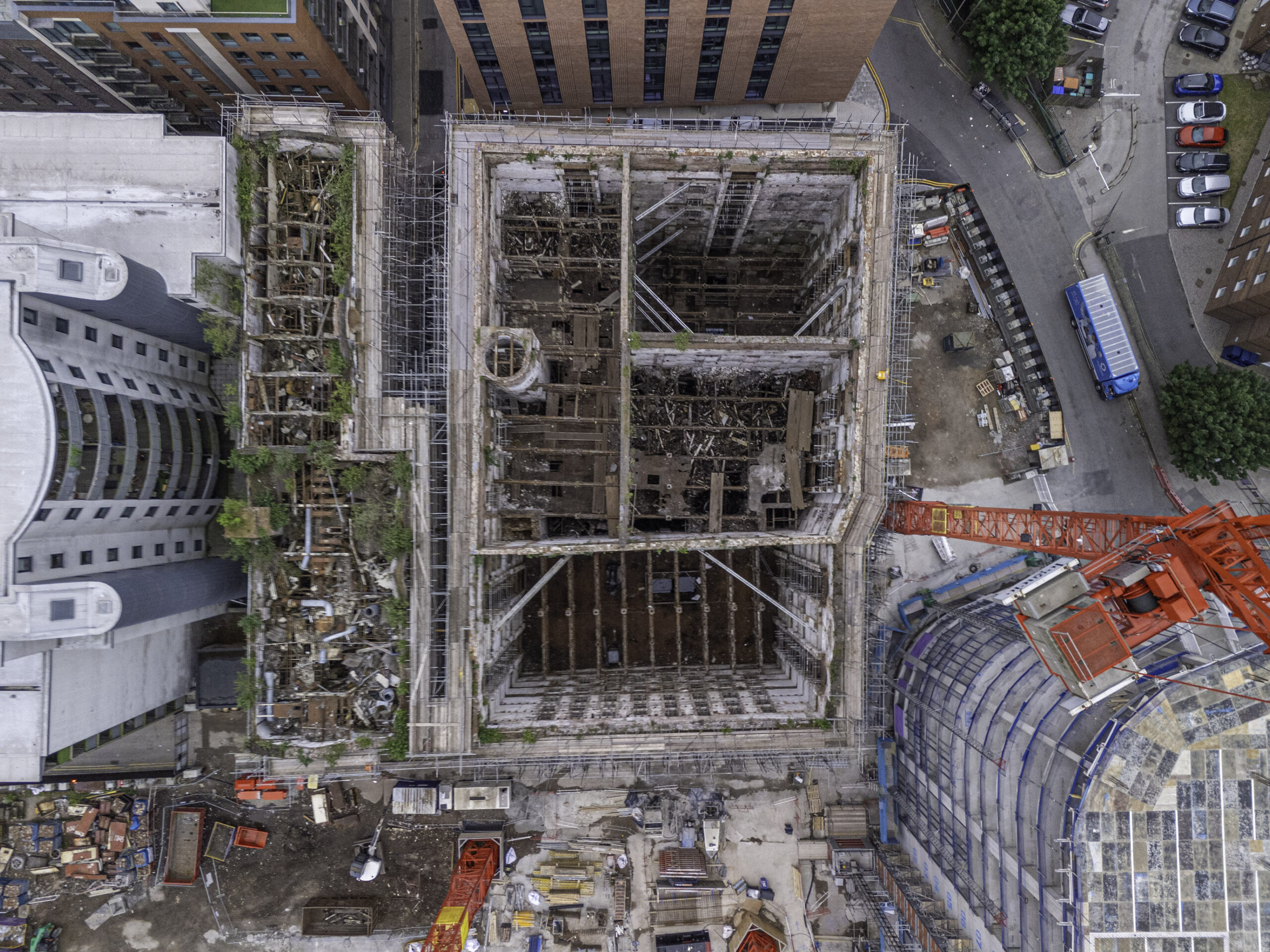 Image showing construction progress for The Mill Liverpool development