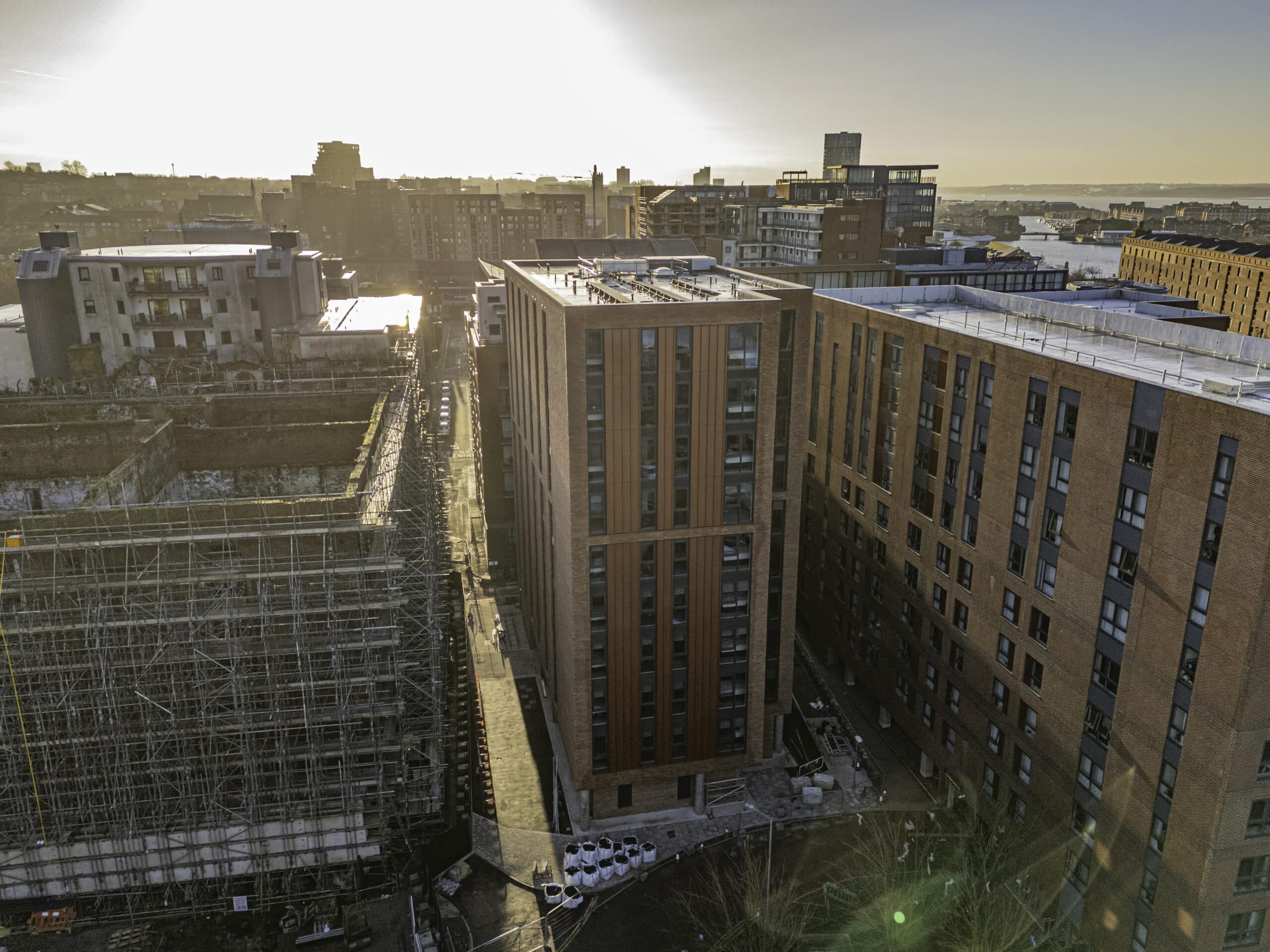 Image showing construction progress at Millers Place