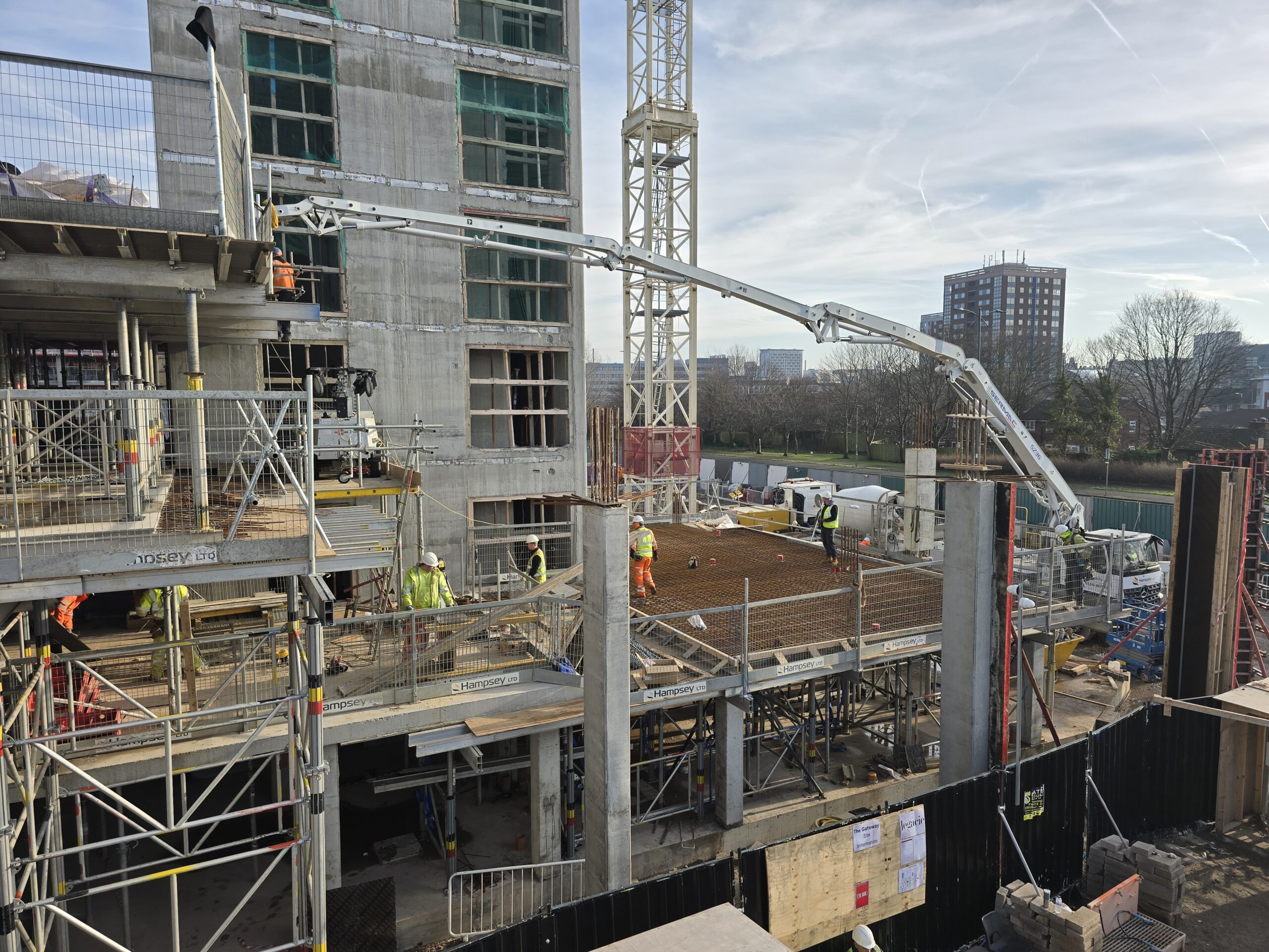 Image showing construction progress for the Gateway Liverpool development