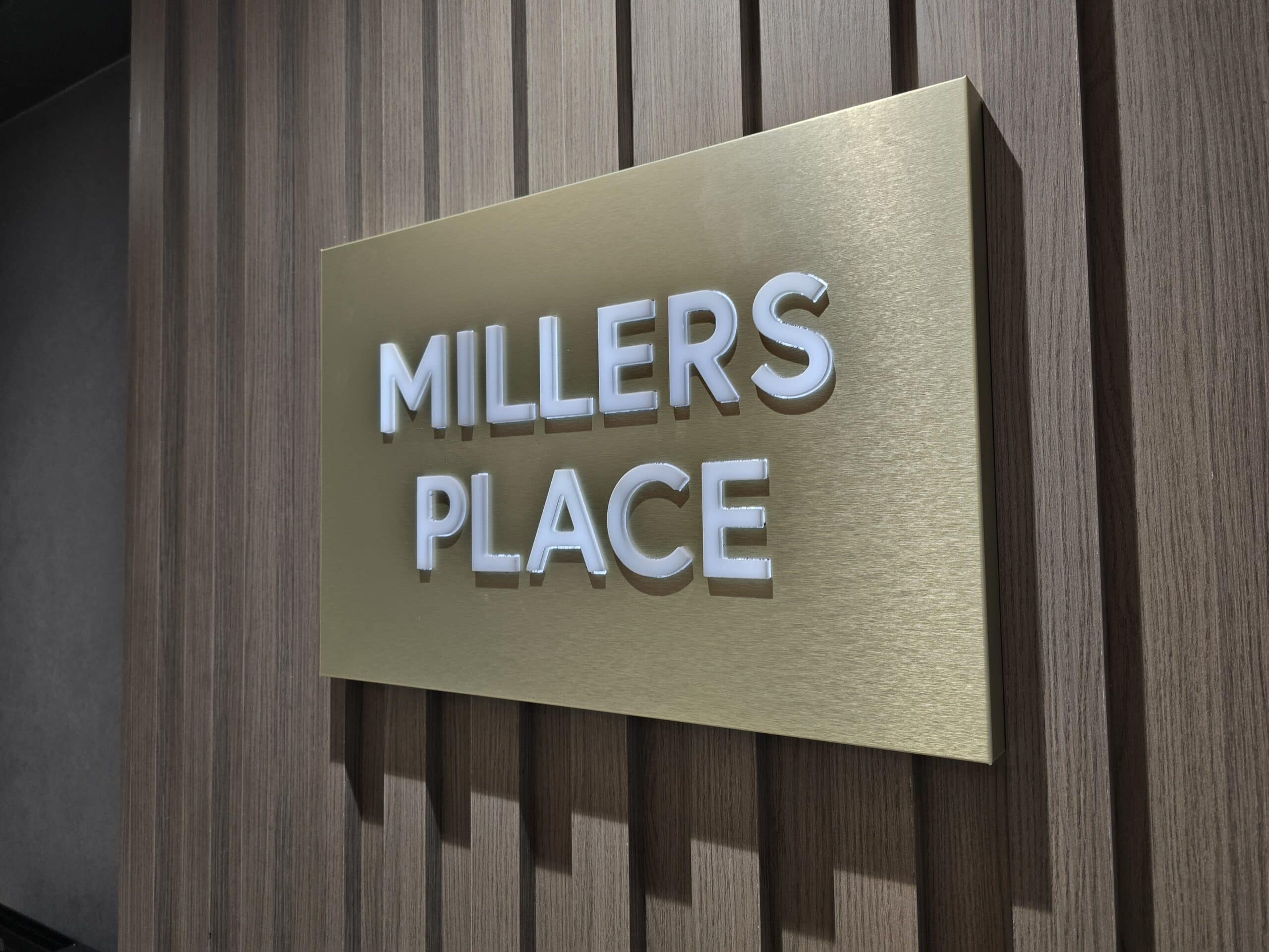 Image showing construction progress at Millers Place