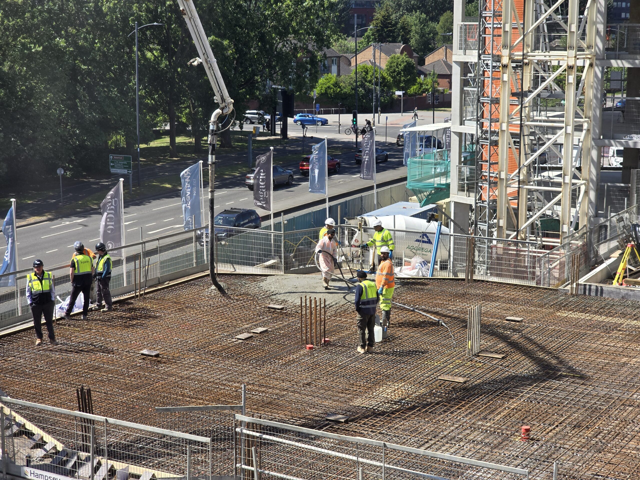 Image showing construction progress at the Gateway Liverpool