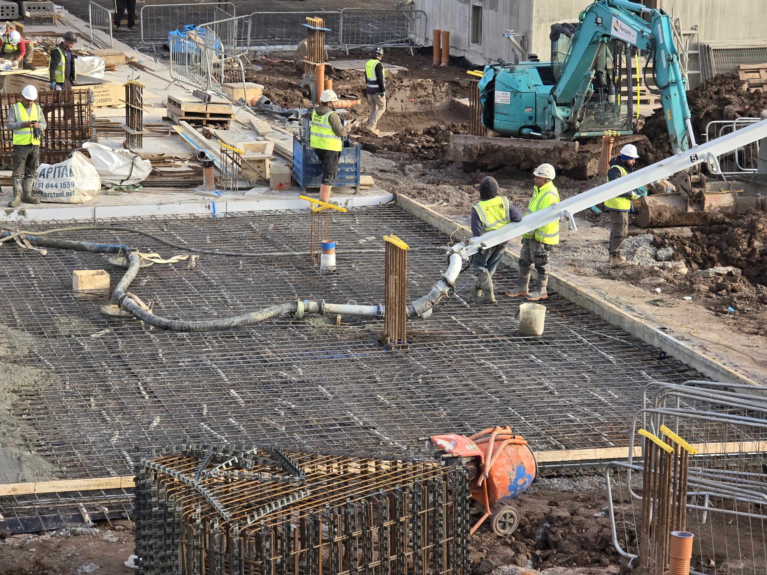 Image showing construction progress at The Gateway Liverpool development