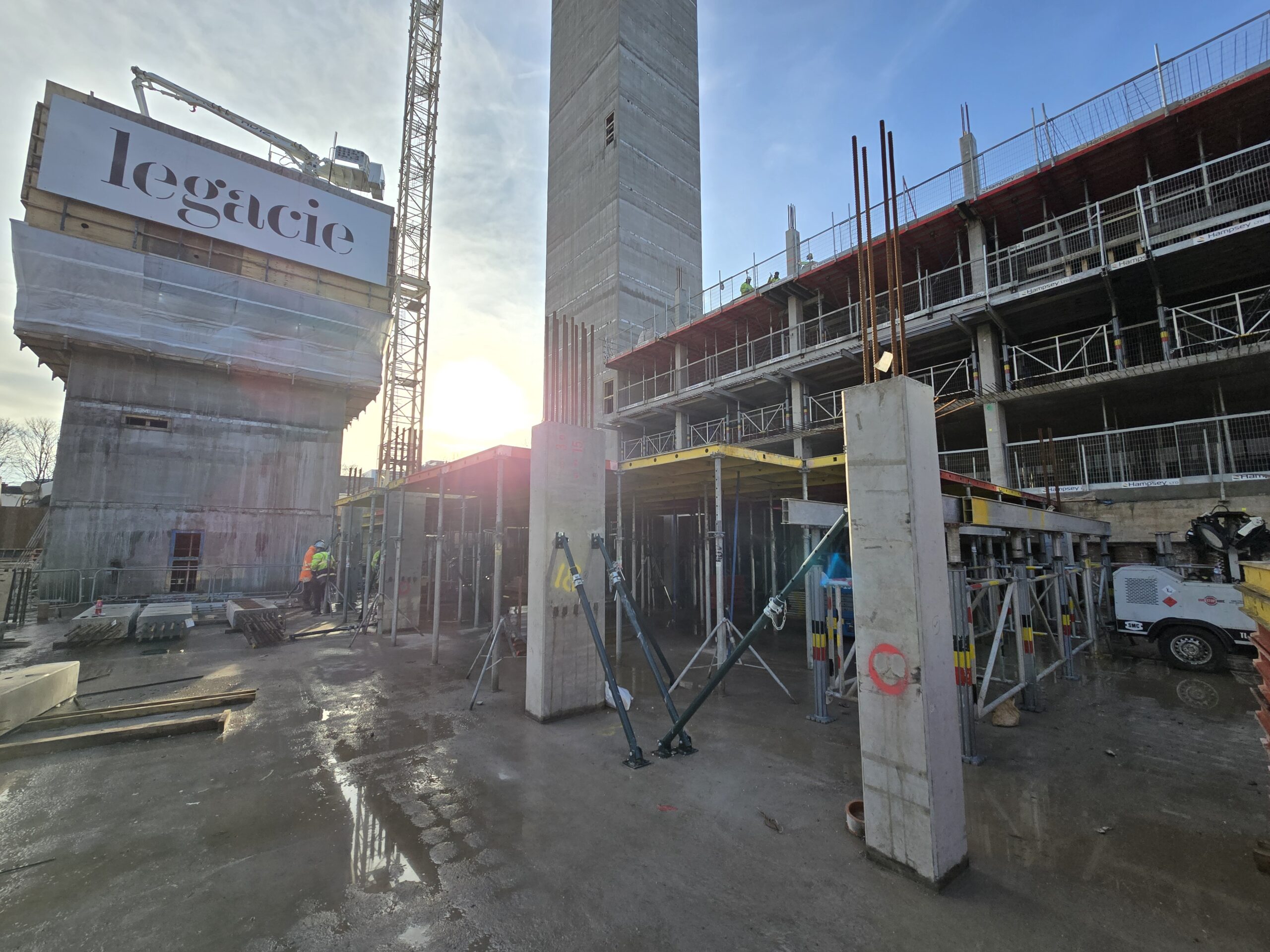 Image showing construction progress for the Gateway Liverpool development