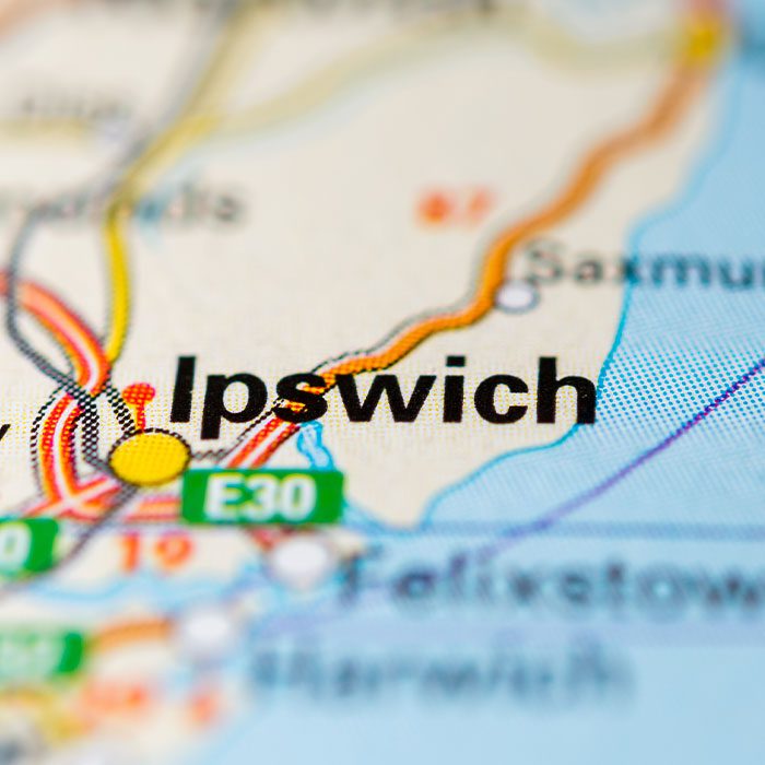 Ipswich Map