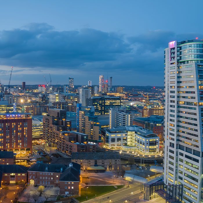 Leeds Aerial View