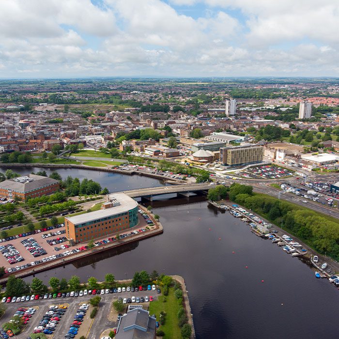 Middlesbrough Aerial View