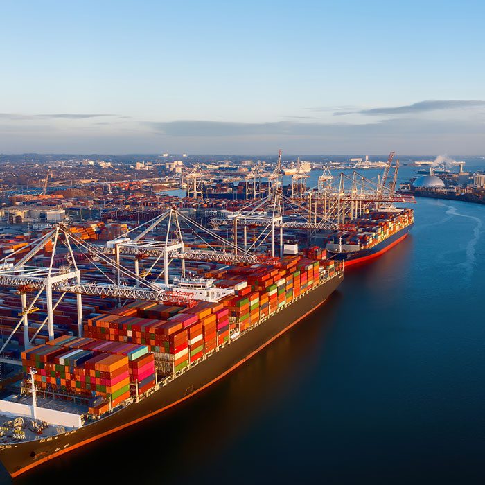 Southampton aerial view