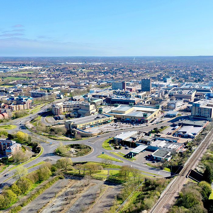 Basildon Aerial View