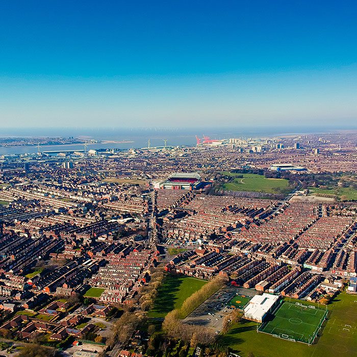 Bootle aerial view