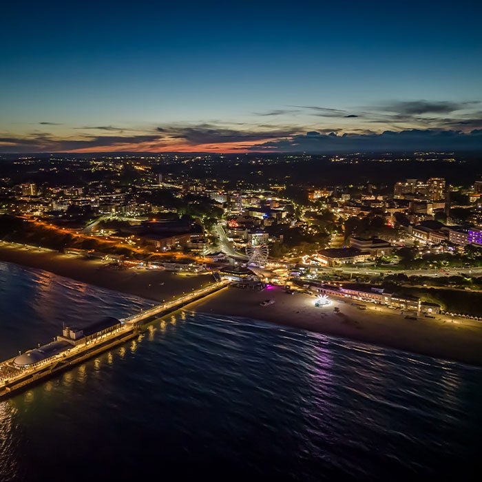 Bournemouth aerial view