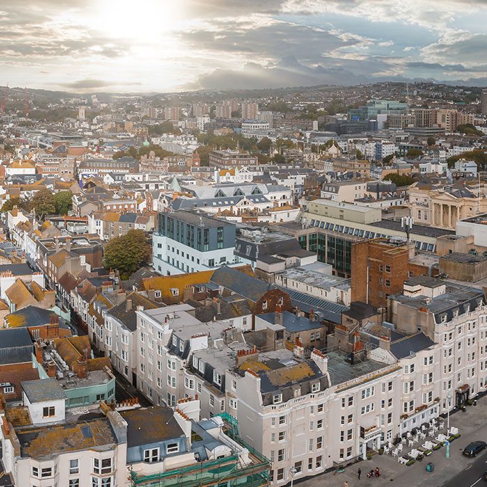 Brighton Aerial View
