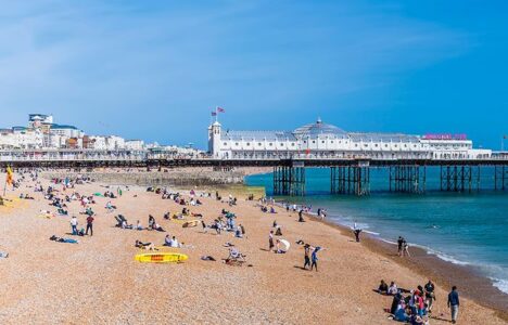 Brighton beach