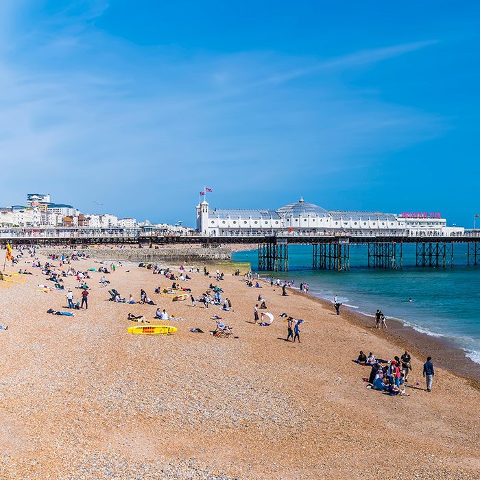 Brighton beach