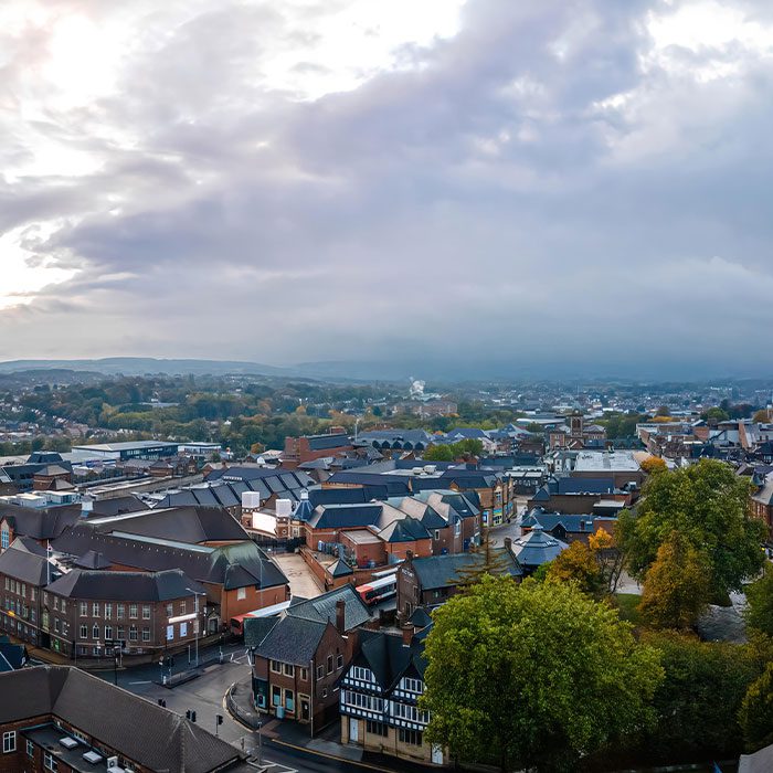 Chesterfield Aerial View