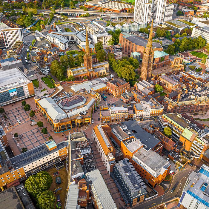 Coventry Aerial View