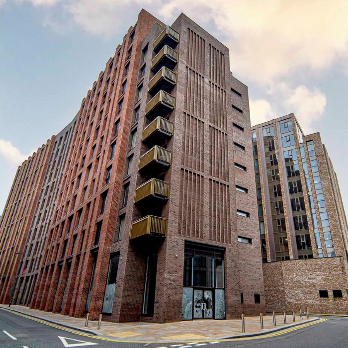 Exterior shot of The Prestige, a complete Liverpool investment property.