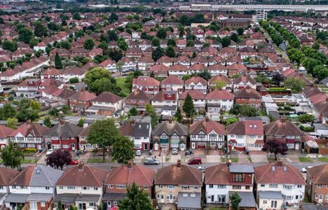 Wembley aerial view