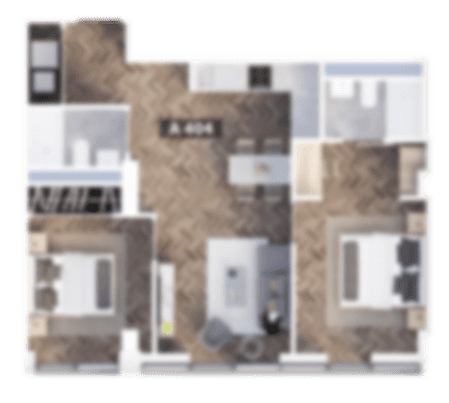 Floorplan of an apartment in The Mill, a new-build property in Liverpool City Centre