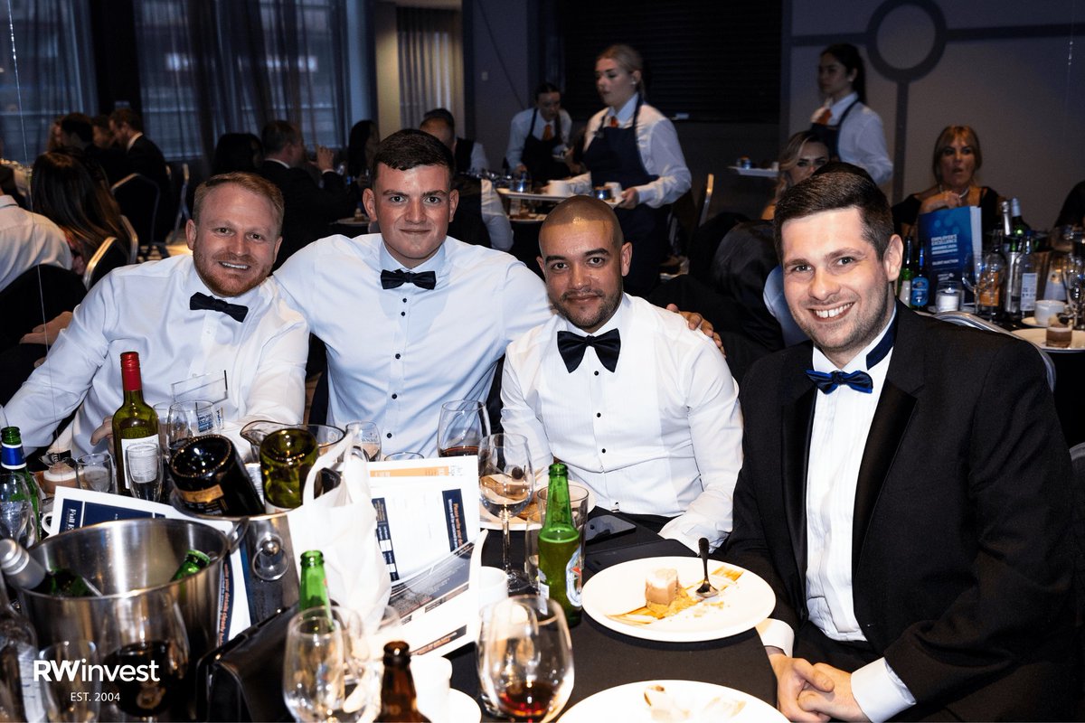 RWinvest team attending the Employer's Excellence Awards 2024