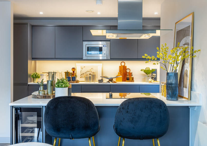 Kitchen Interior Unit in The Mercantile Liverpool