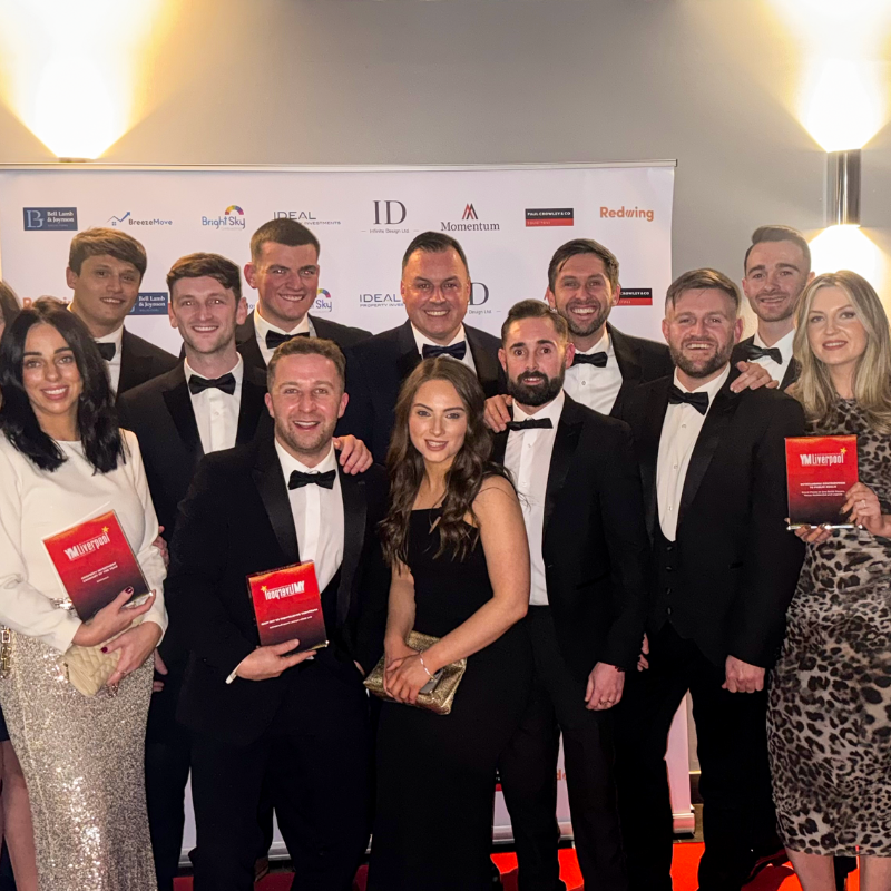 RWinvest staff at YM Liverpool Property and Business Awards