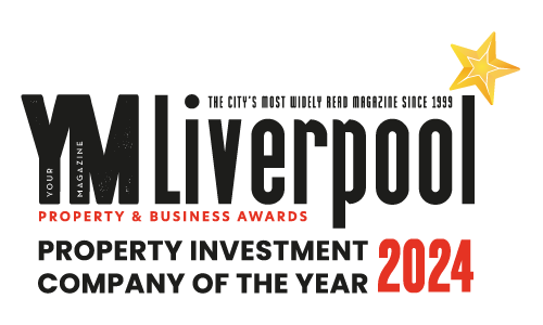 Logo for YM Liverpool award for RWinvest - Property investment company of the year 2024