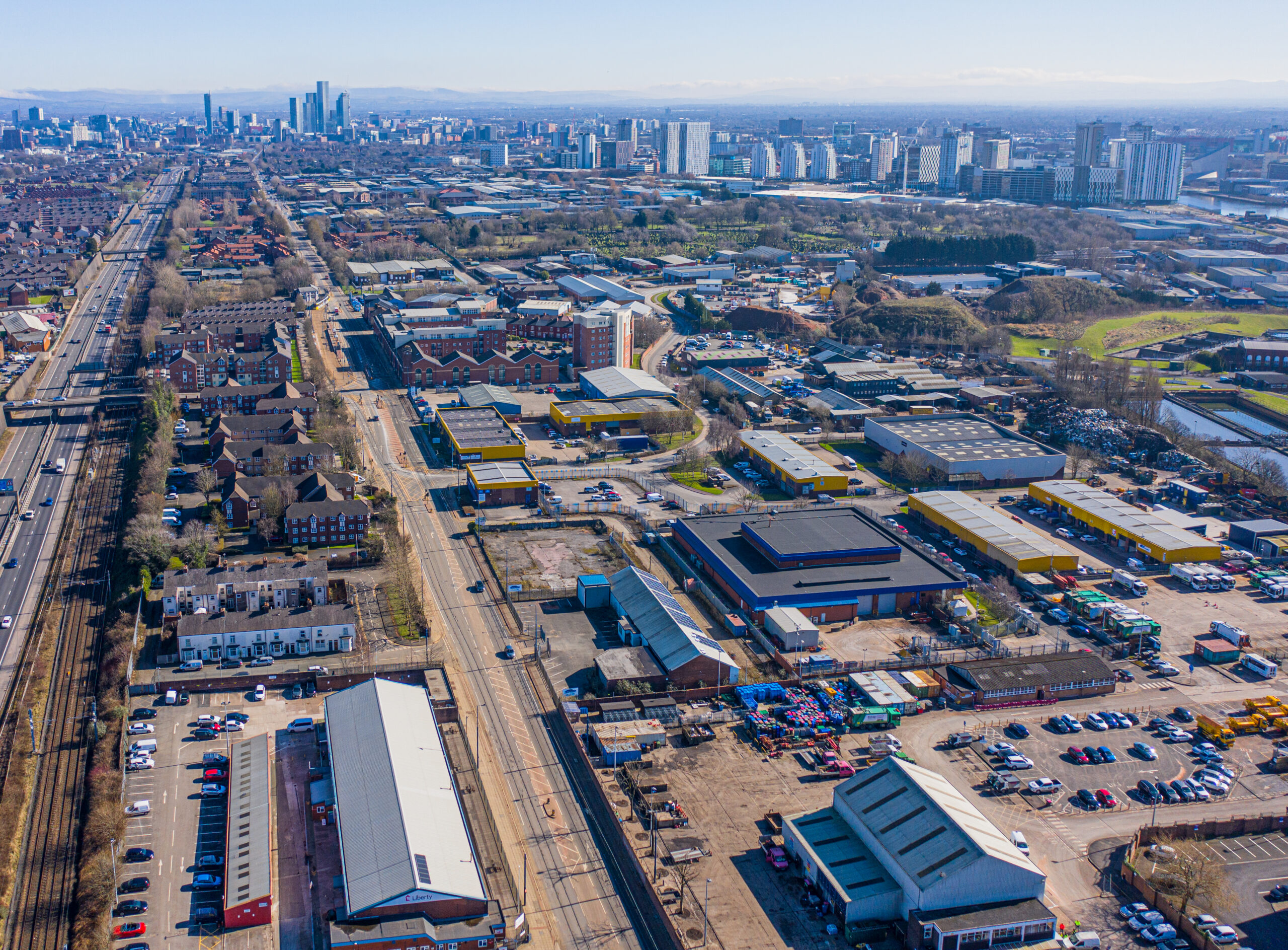 Image showing construction progress at West One Manchester