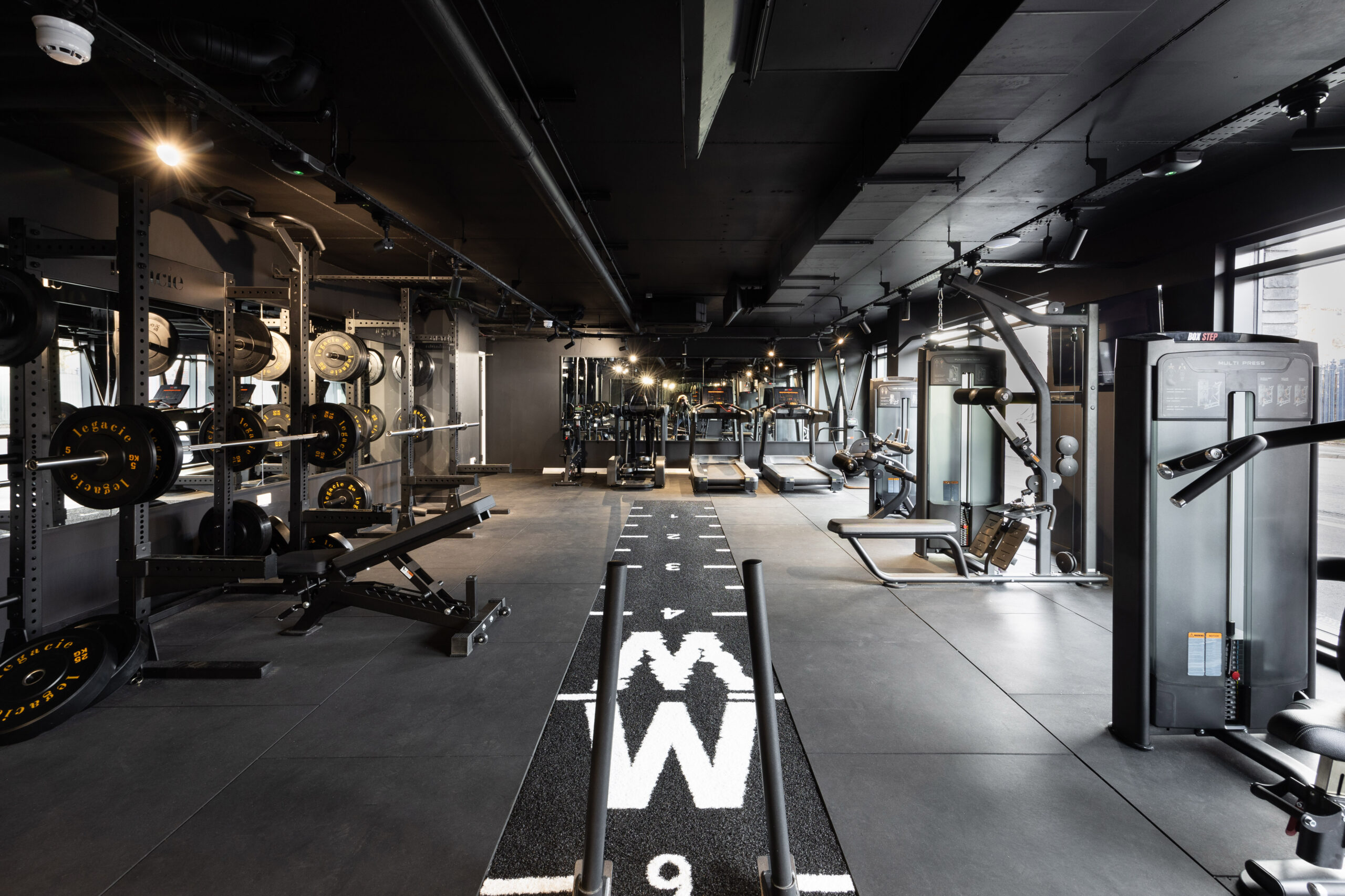 Onsite Gym at Merchant's Wharf Manchester Development