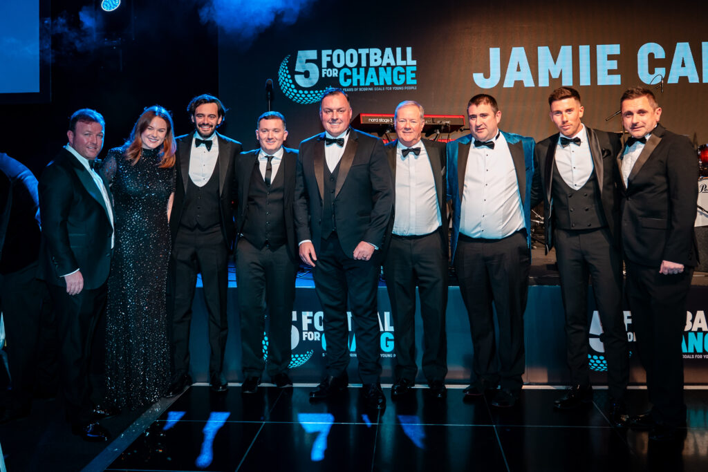 Football For Change gala 2025 - sponsors including Michael Gledhill and John Morley