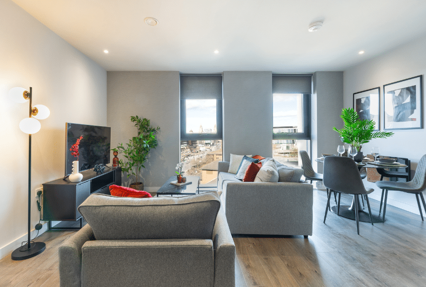 Miller's Place completed development interior